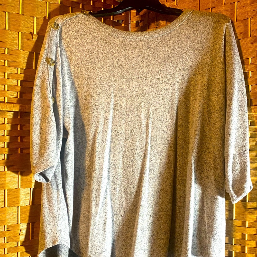 Super soft lightweight plus size sweater